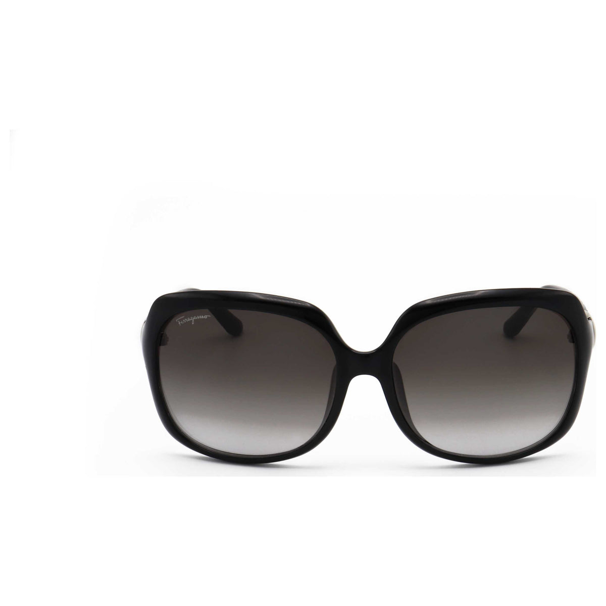 משקפי שמש Ferragamo דגם Fashion לנשים 59 מ״מ בצבע שחור