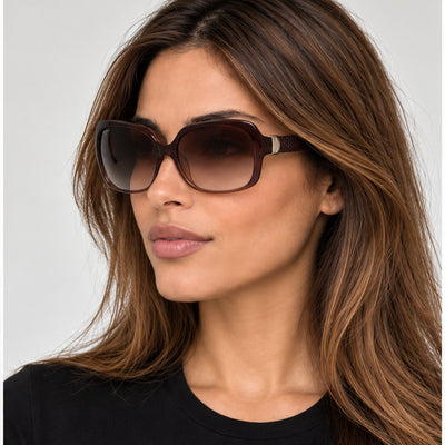 Ferragamo Women's 59mm Brown Sunglasses SF739SA-210