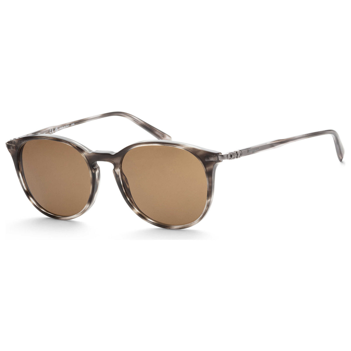 משקפי שמש Ferragamo דגם Sf911S לגברים 53 מ״מ בצבע אפור הוואנה