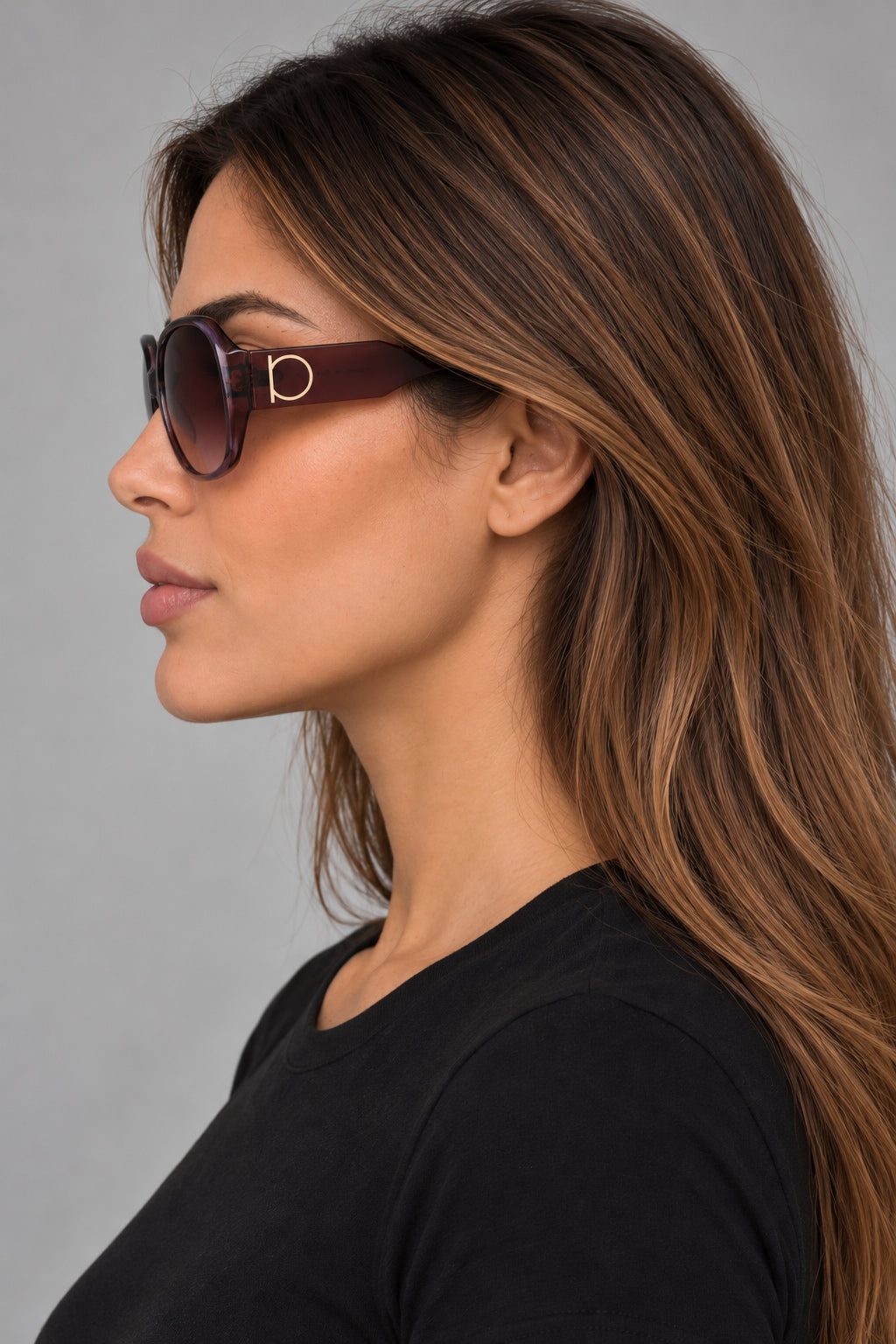 Ferragamo Fashion Women's 60 mm Violet Brown Gradient Sunglasses SF943S-6018546