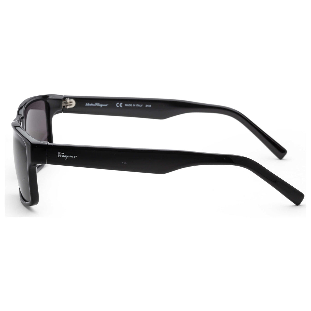 משקפי שמש Ferragamo דגם Fashion לנשים 58 מ״מ בצבע שחור