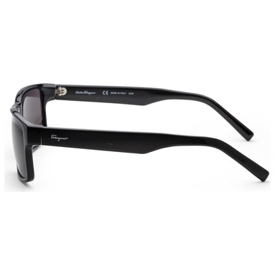 משקפי שמש Ferragamo דגם Fashion לנשים 58 מ״מ בצבע שחור