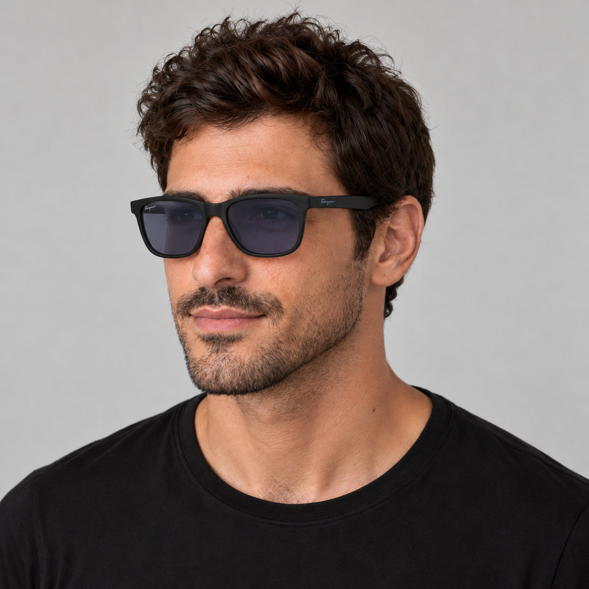 Ferragamo Men's 57mm Matte Black Sunglasses SF998S-001
