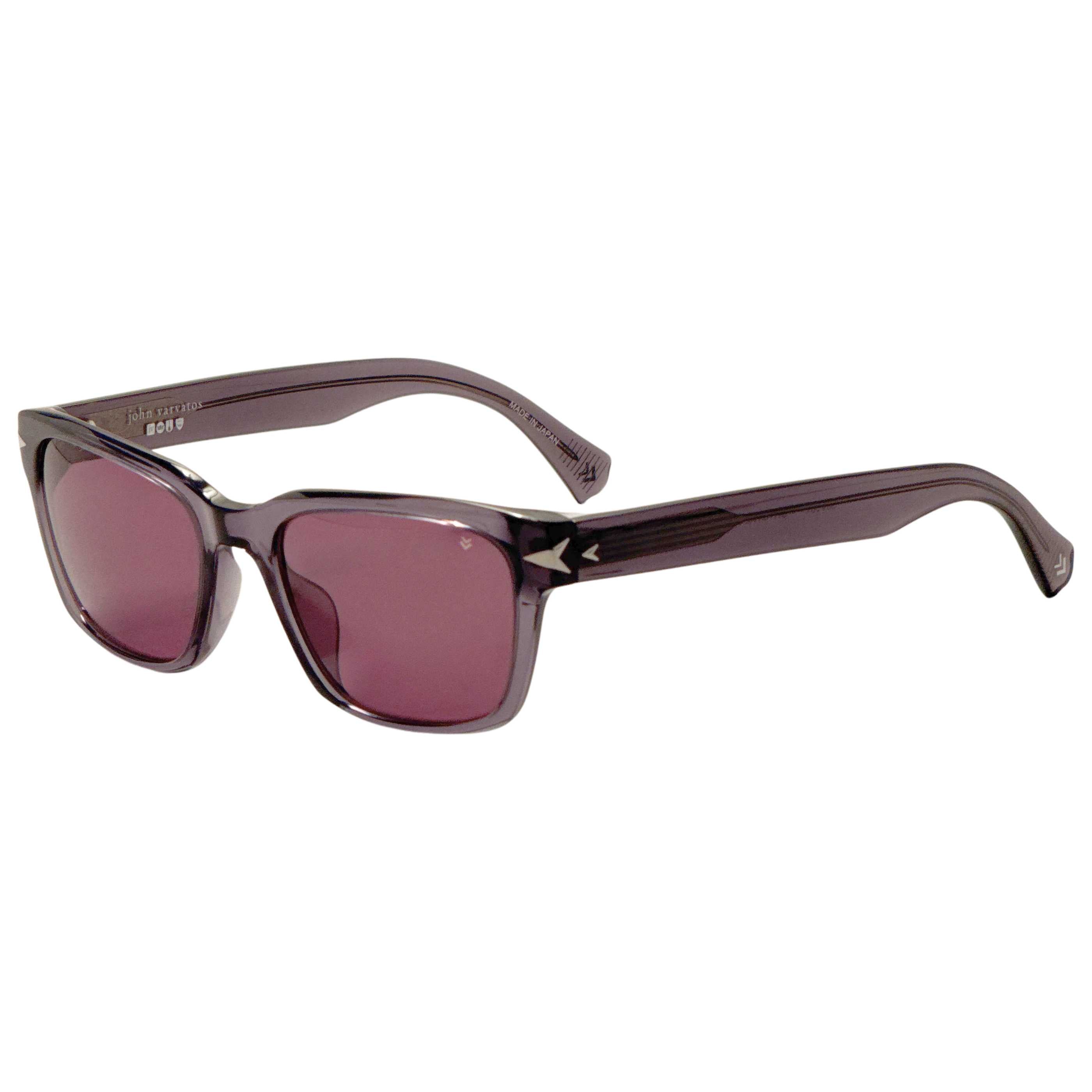 משקפי שמש John Varvatos דגם Sjv561540Ble לגברים 54 מ״מ בצבע קריסטל כחול