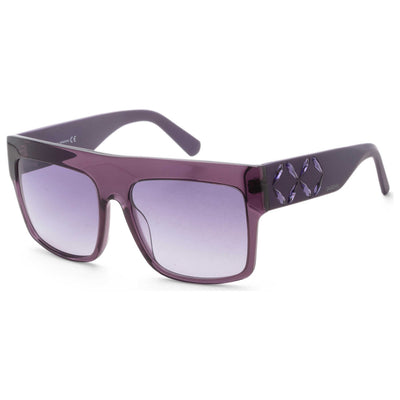 Swarovski Women's 56 mm Shiny Violet Sunglasses SK0128-5681Z