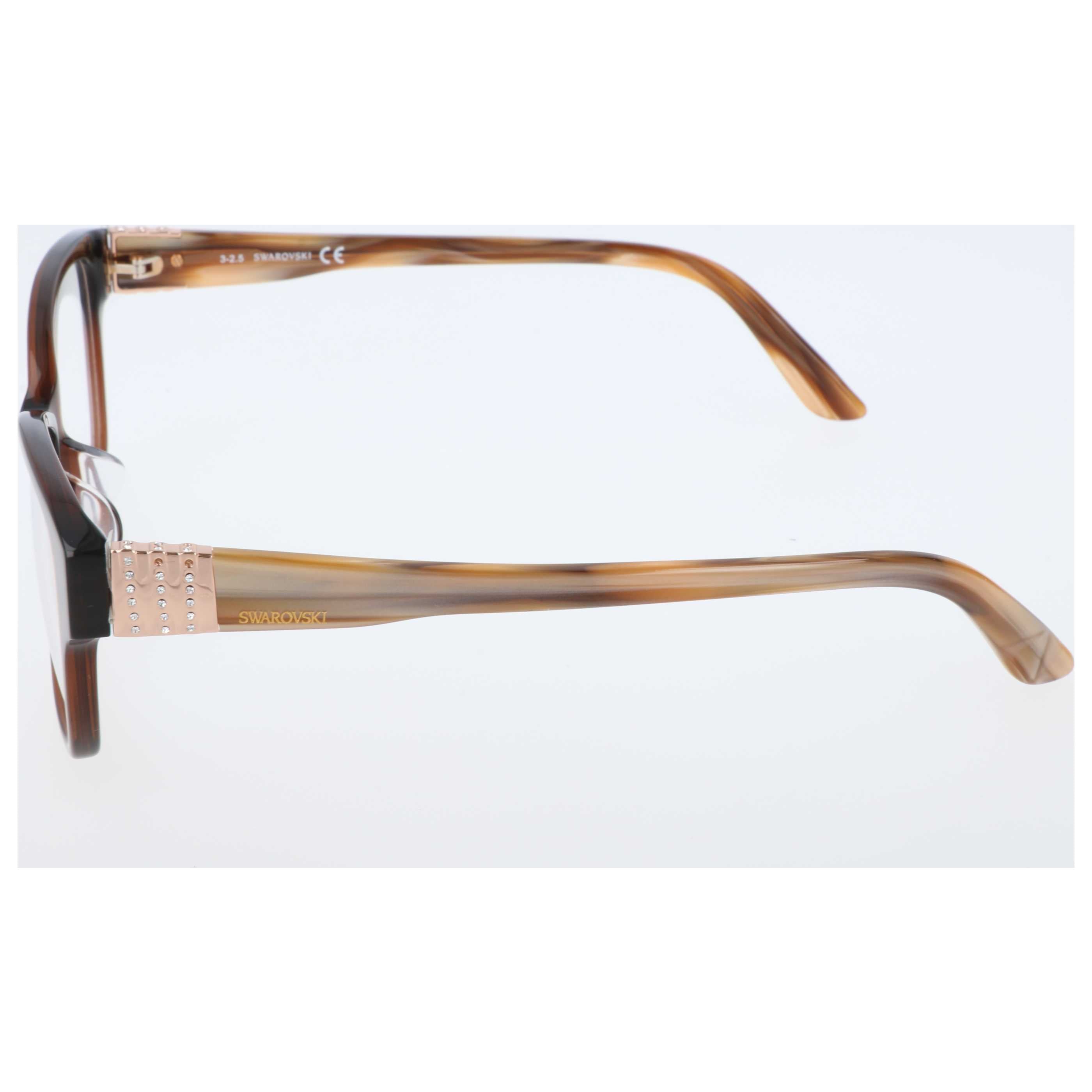 משקפי ראייה Swarovski דגם Sk5130 לנשים 56 מ״מ בצבע Light חום