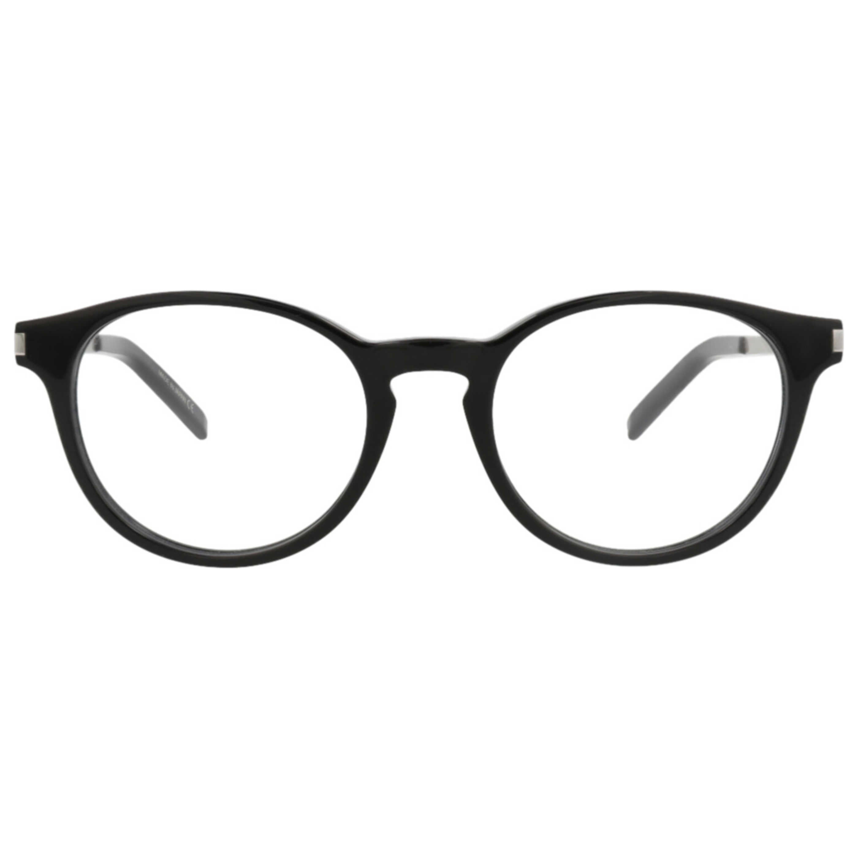 משקפי ראייה Saint Laurent דגם Sl25 יוניסקס 49 מ״מ בצבע שחור