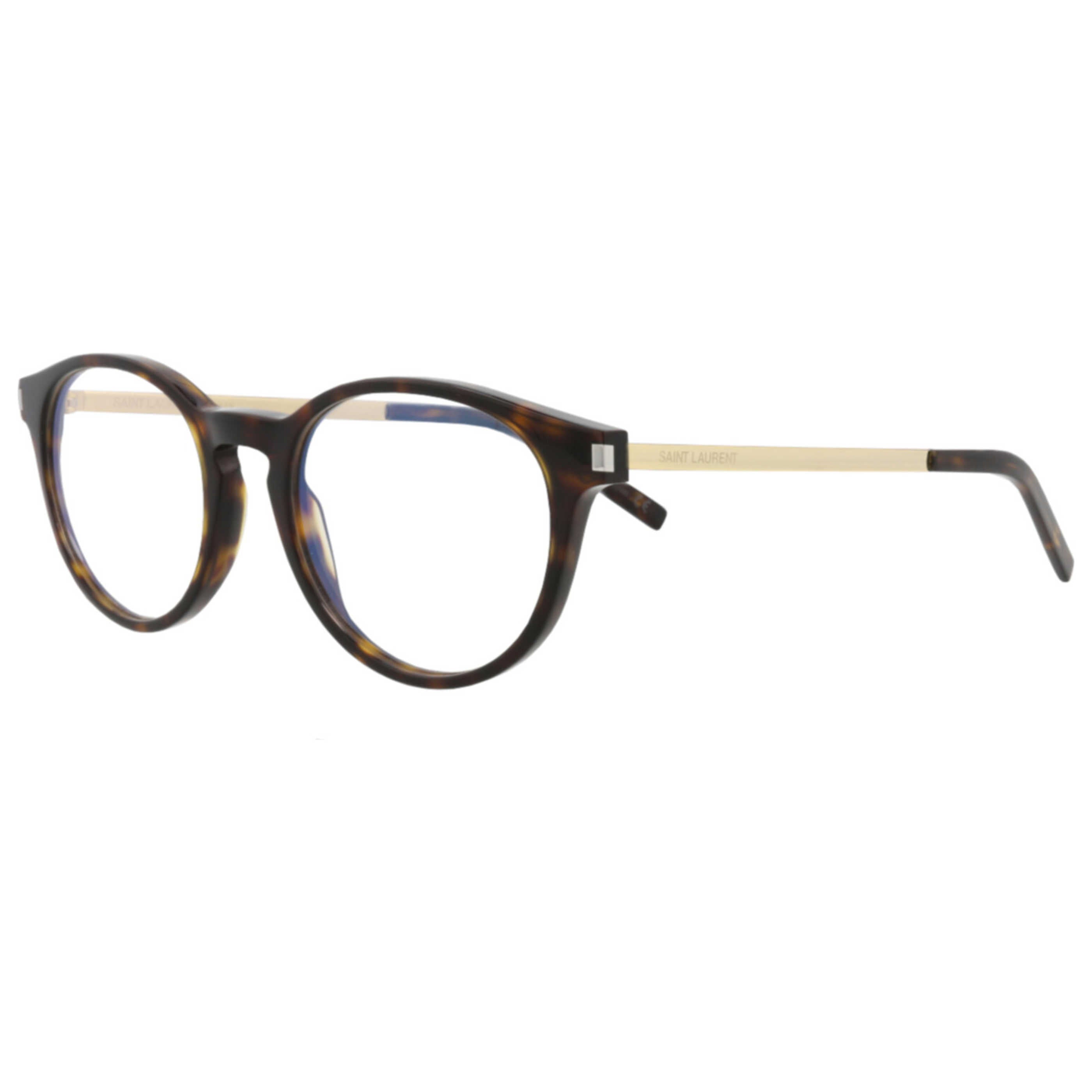 משקפי ראייה Saint Laurent דגם Sl25 יוניסקס 49 מ״מ בצבע הוואנה