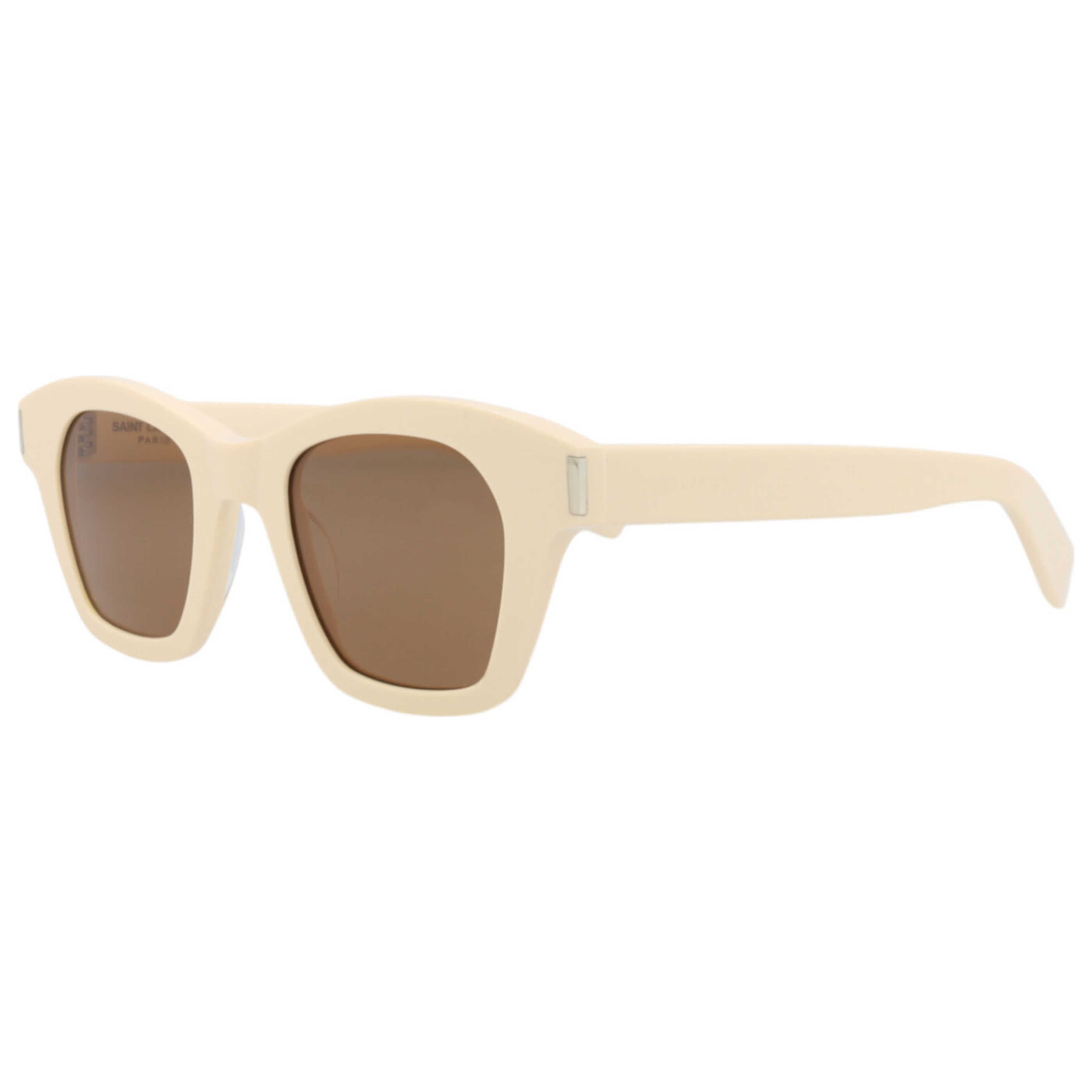 משקפי שמש Saint Laurent דגם Sl592 יוניסקס 47 מ״מ בצבע Ivory