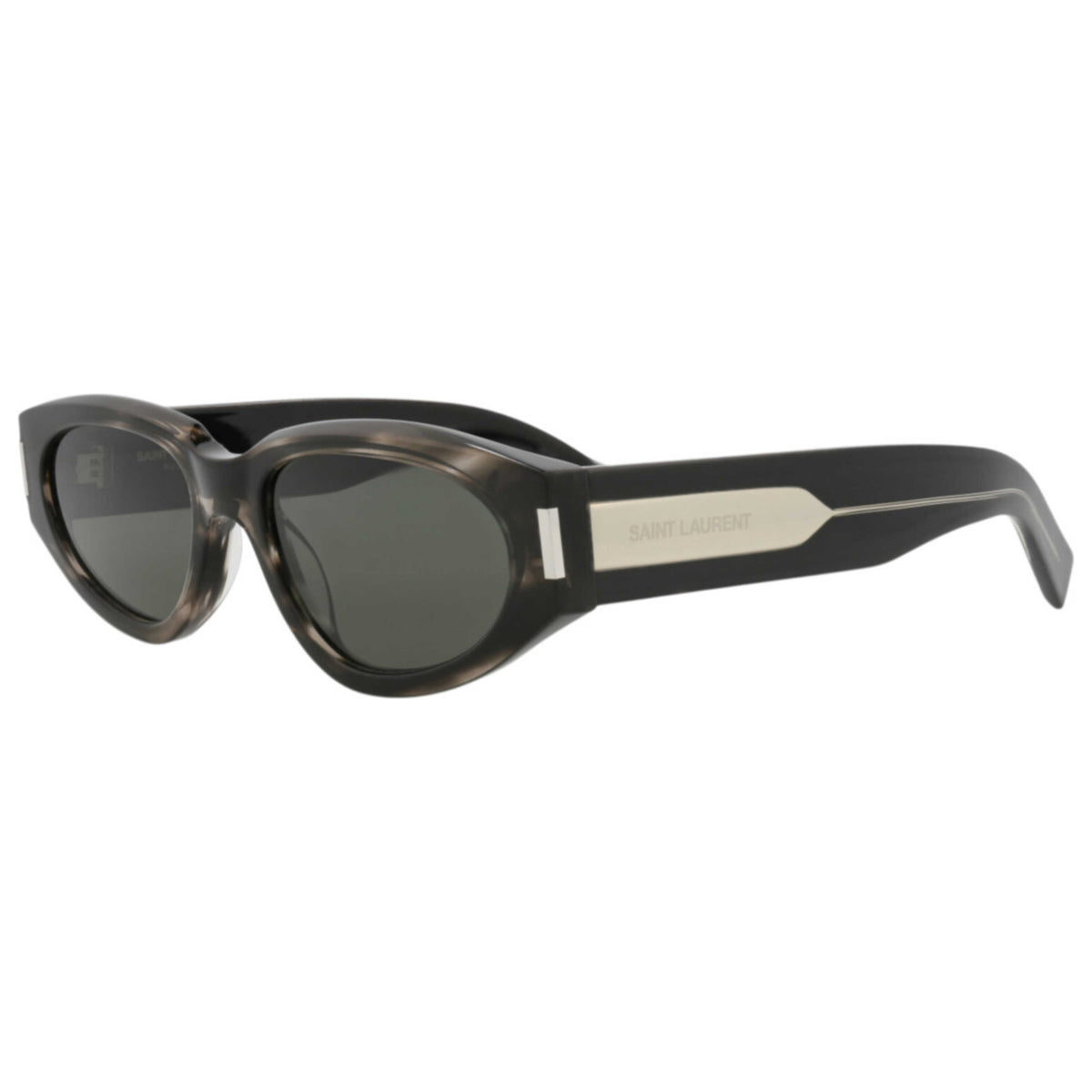 משקפי שמש Saint Laurent דגם Sl618 לנשים 56 מ״מ בצבע Crystal
