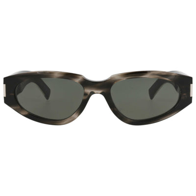 משקפי שמש Saint Laurent דגם Sl618 לנשים 56 מ״מ בצבע Crystal