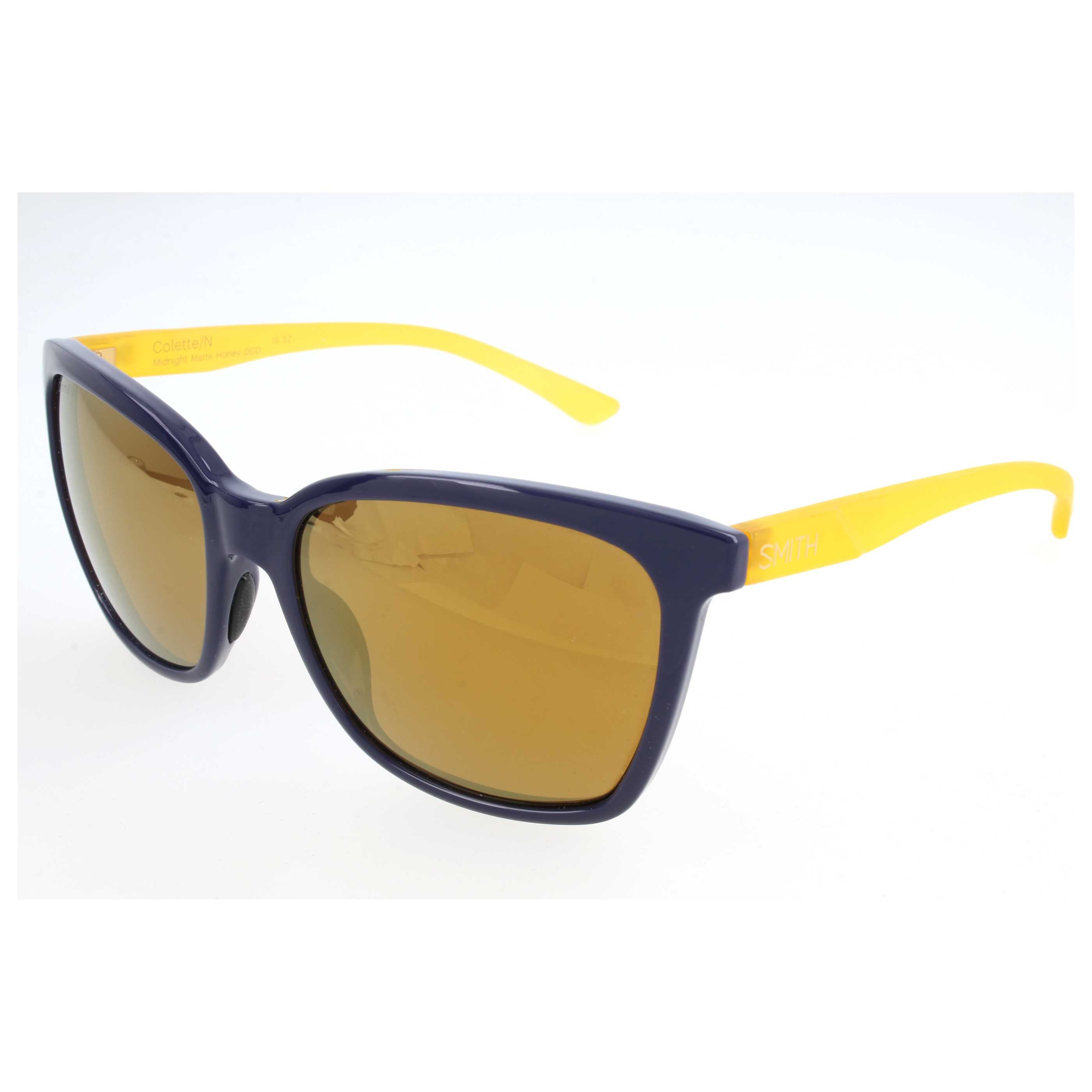משקפי שמש Smith Optics דגם Smithcolette לנשים 55 מ״מ בצבע כחול צהוב