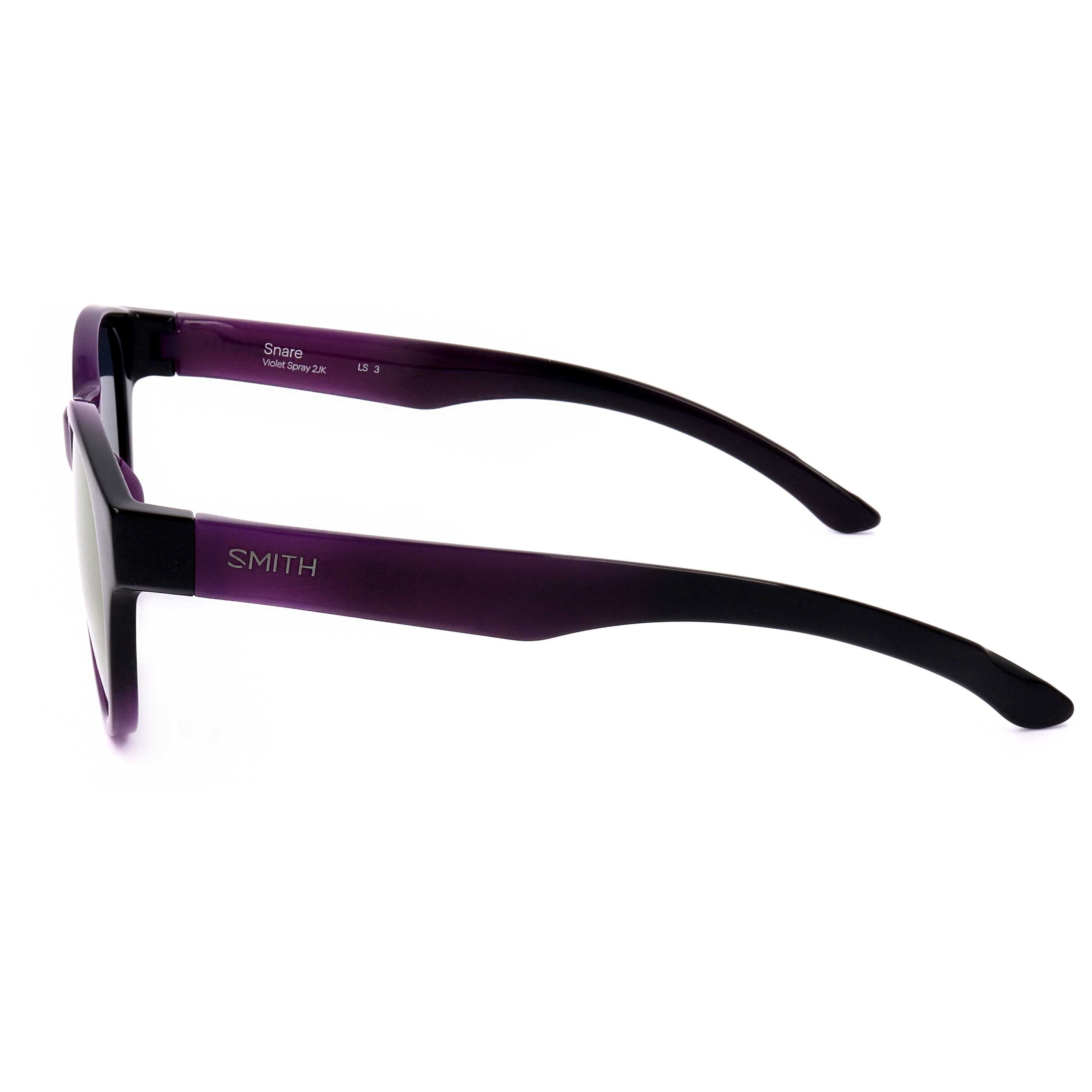 משקפי שמש Smith Optics דגם Snare יוניסקס 51 מ״מ בצבע Violet שחור