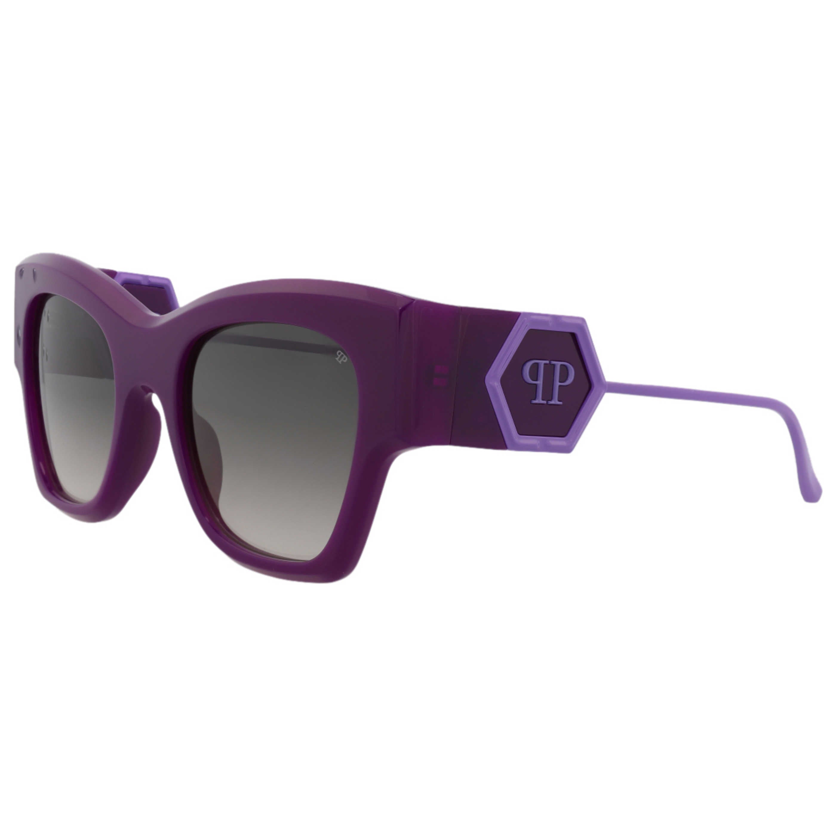 משקפי שמש Philipp Plein דגם Spp120M לנשים 53 מ״מ בצבע Violet