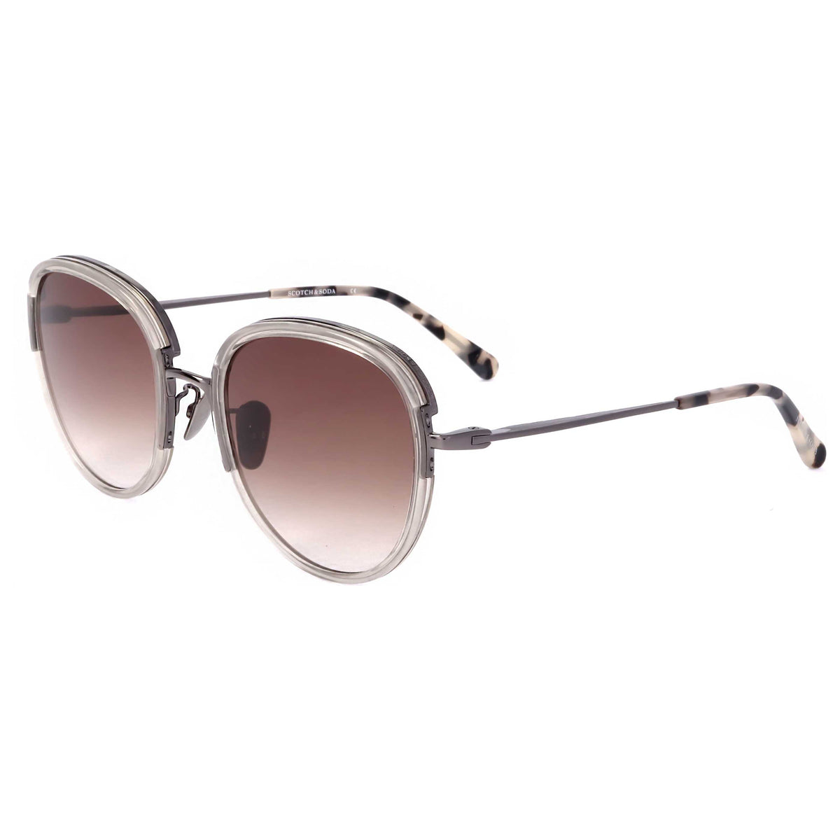 משקפי שמש Scotch & Soda דגם Ss4012 לגברים 53 מ״מ בצבע קריסטל
