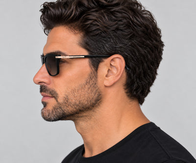 משקפי שמש Scotch & Soda לגברים 56 מ״מ בצבע שחור