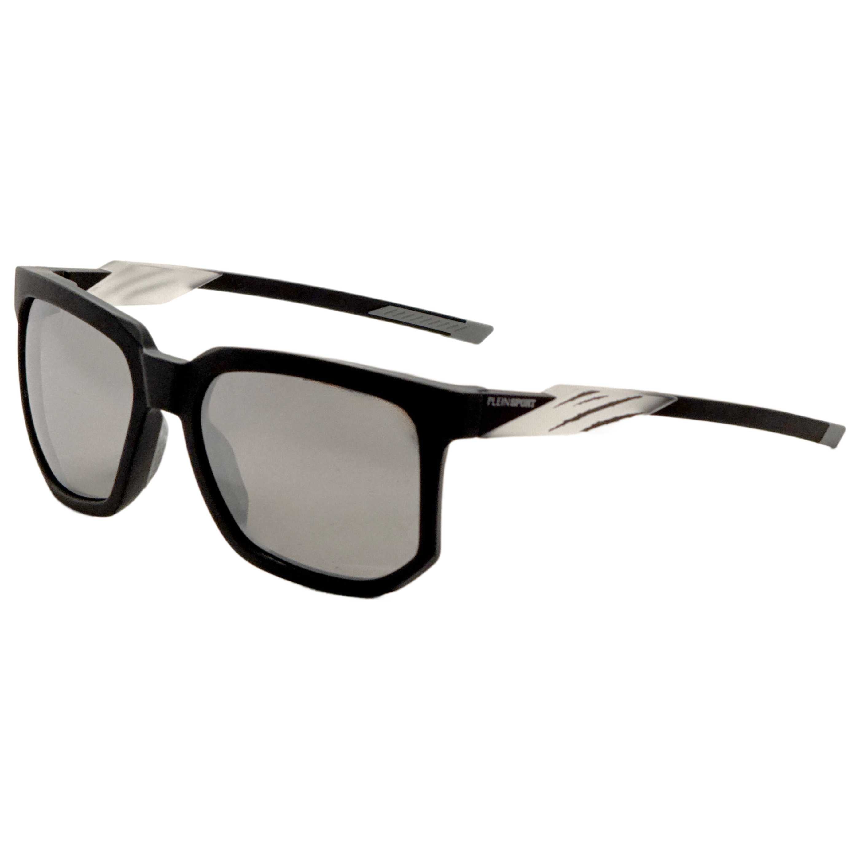 משקפי שמש Philipp Plein דגם Sport לגברים 56 מ״מ בצבע שחור מט