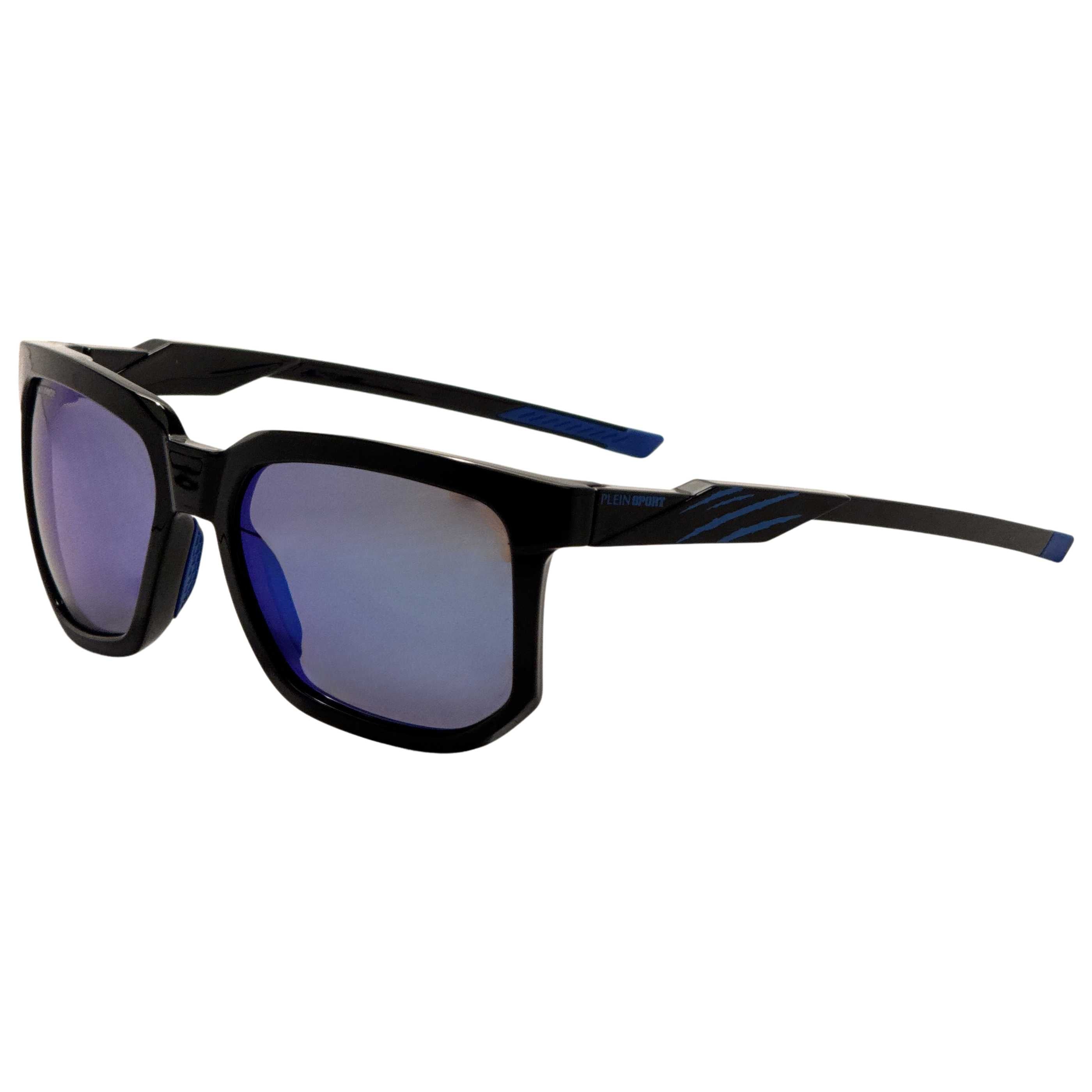 משקפי שמש Philipp Plein דגם Ssp01156Z42Z לגברים 56 מ״מ בצבע Total מבריק שחור