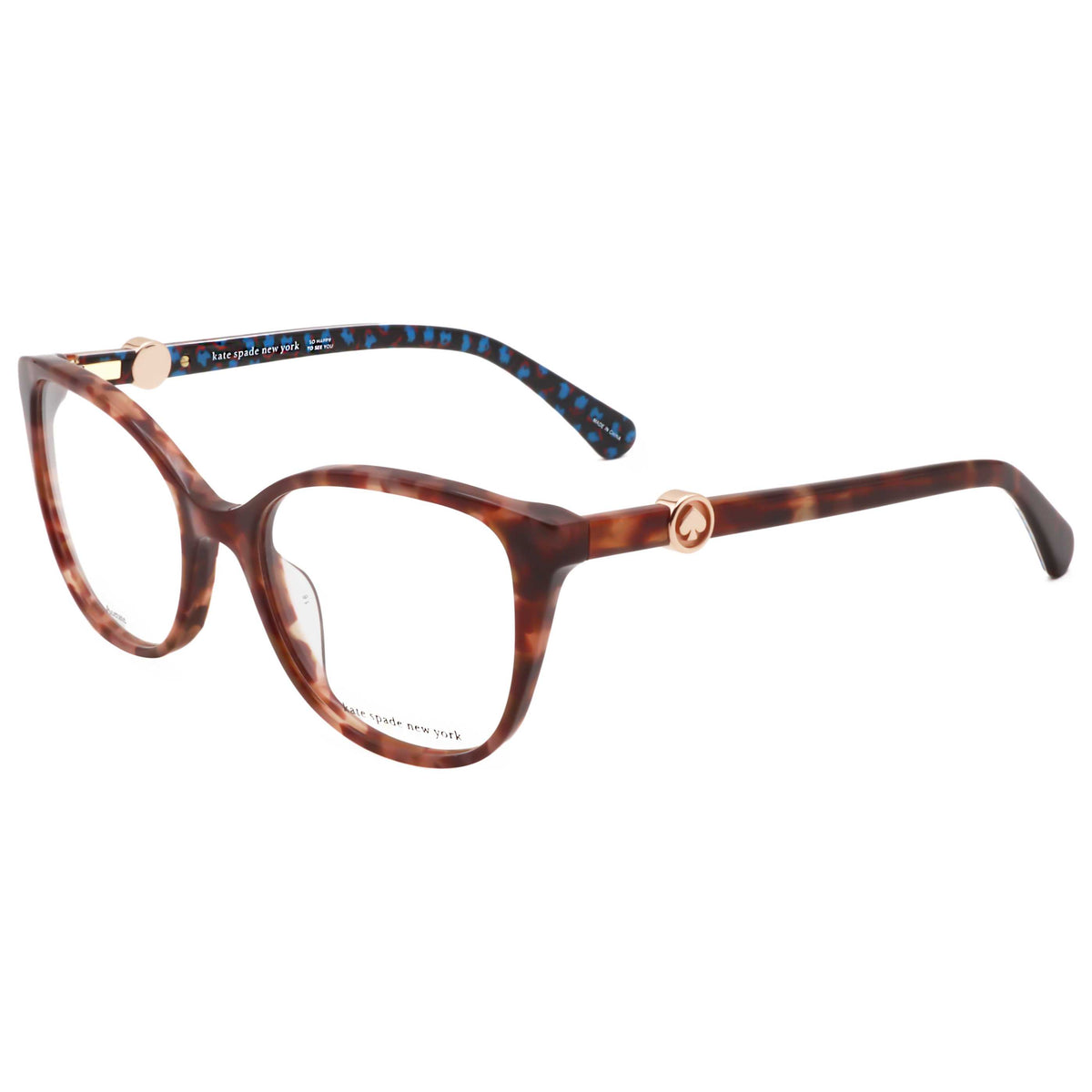 משקפי ראייה Kate Spade דגם Taya לנשים 52 מ״מ בצבע הוואנה