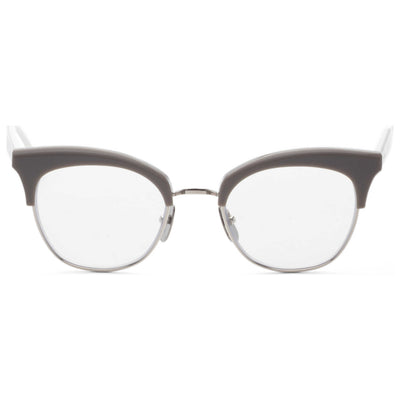 משקפי ראייה Thom Browne דגם Novelty לנשים 51 מ״מ בצבע אפור לבן Back כסוף
