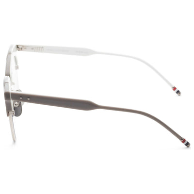 משקפי ראייה Thom Browne דגם Novelty לנשים 51 מ״מ בצבע אפור לבן Back כסוף