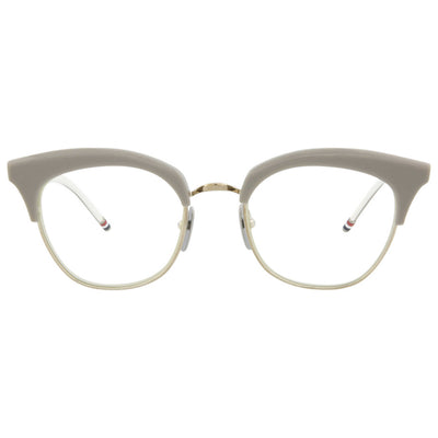 משקפי ראייה Thom Browne דגם Novelty לנשים 51 מ״מ בצבע אפור לבן Back כסוף