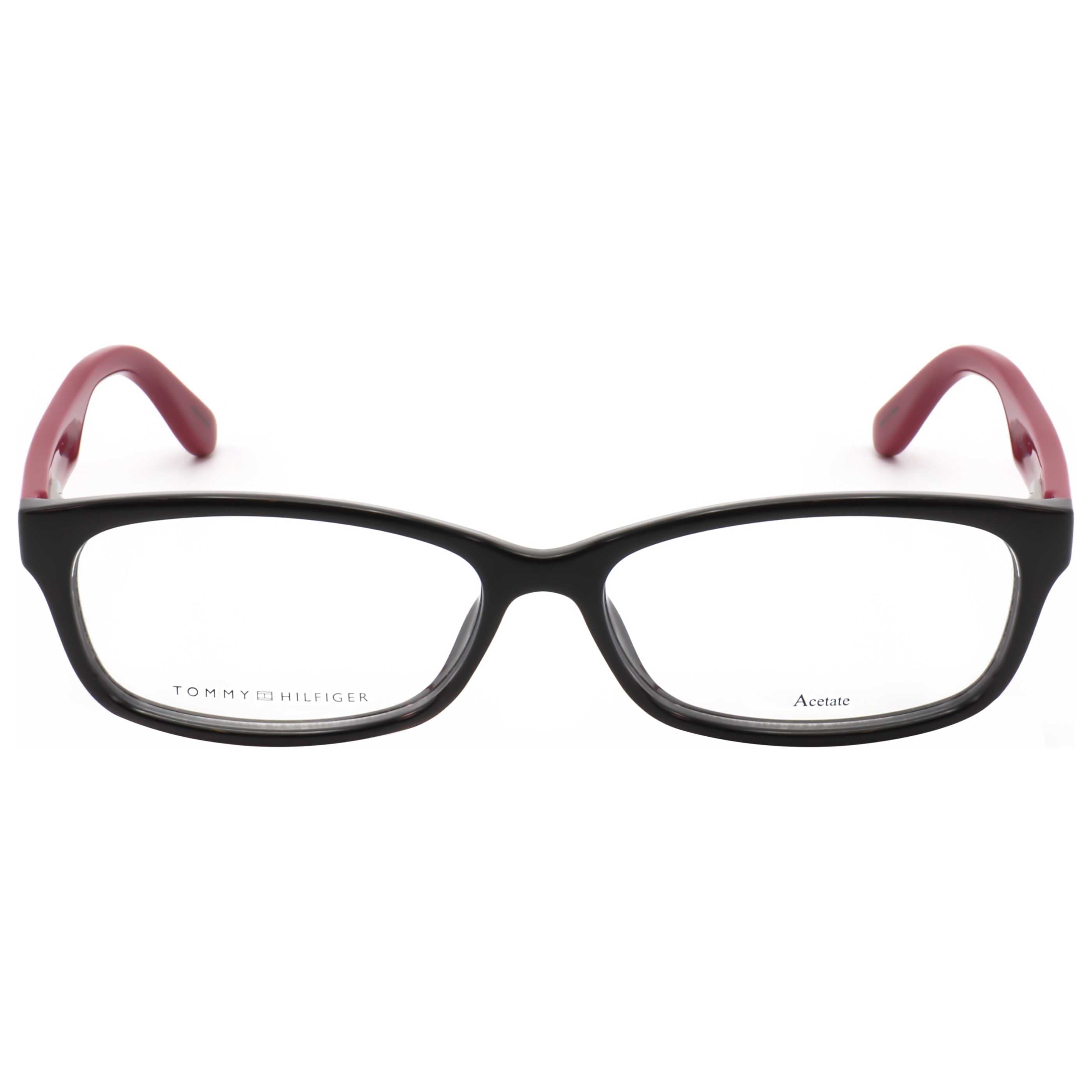 משקפי ראייה Tommy Hilfiger דגם Th לנשים 53 מ״מ בצבע שחור