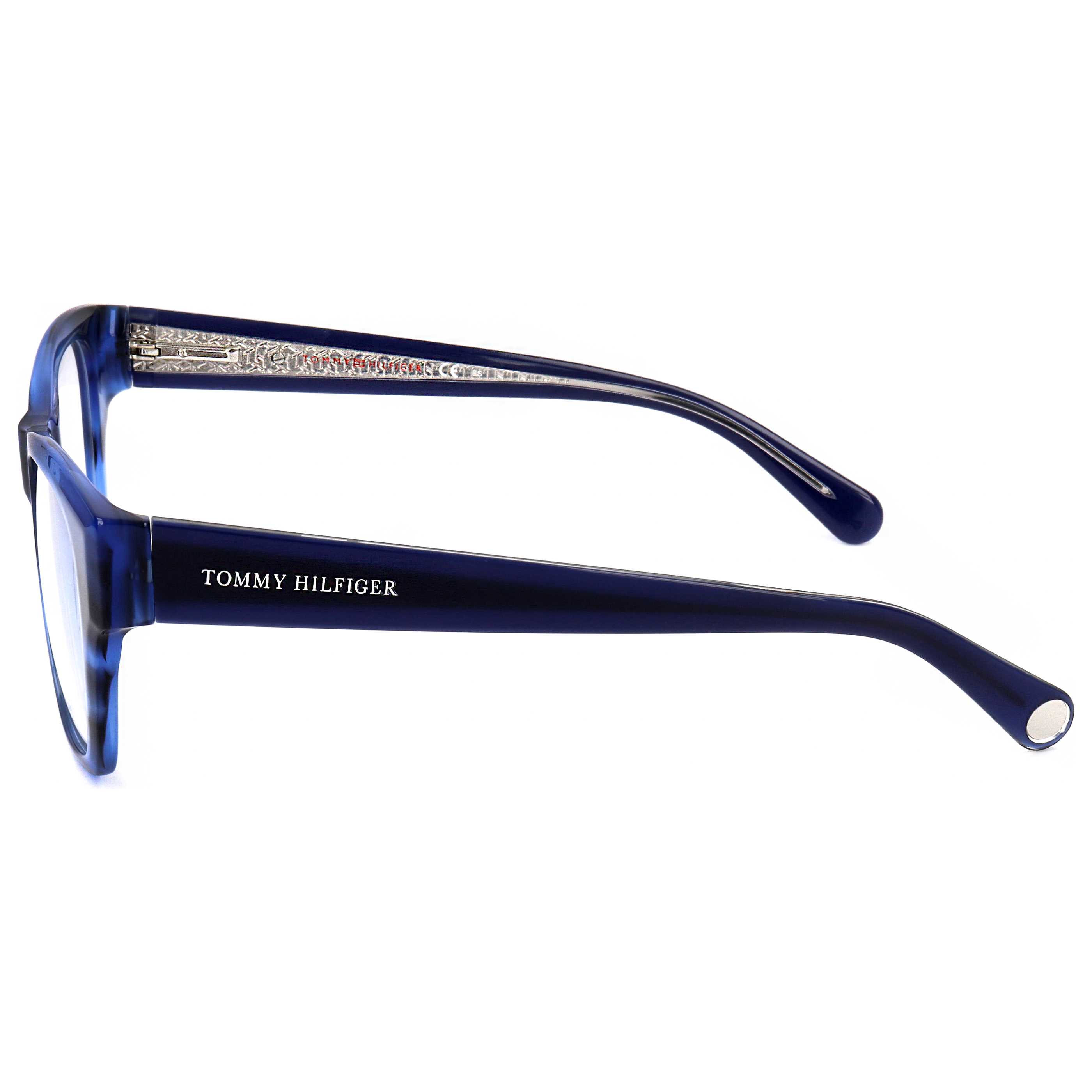 משקפי ראייה Tommy Hilfiger דגם Th לנשים 49 מ״מ בצבע כחול Horn