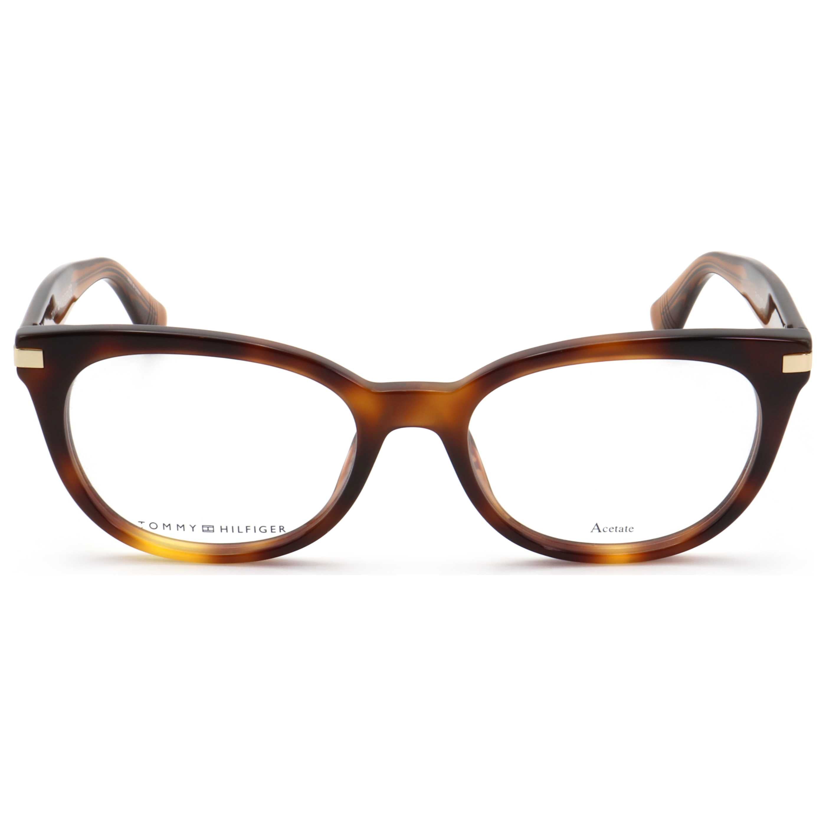 משקפי ראייה Tommy Hilfiger דגם Th1519 לנשים 50 מ״מ בצבע הוואנה בהירה