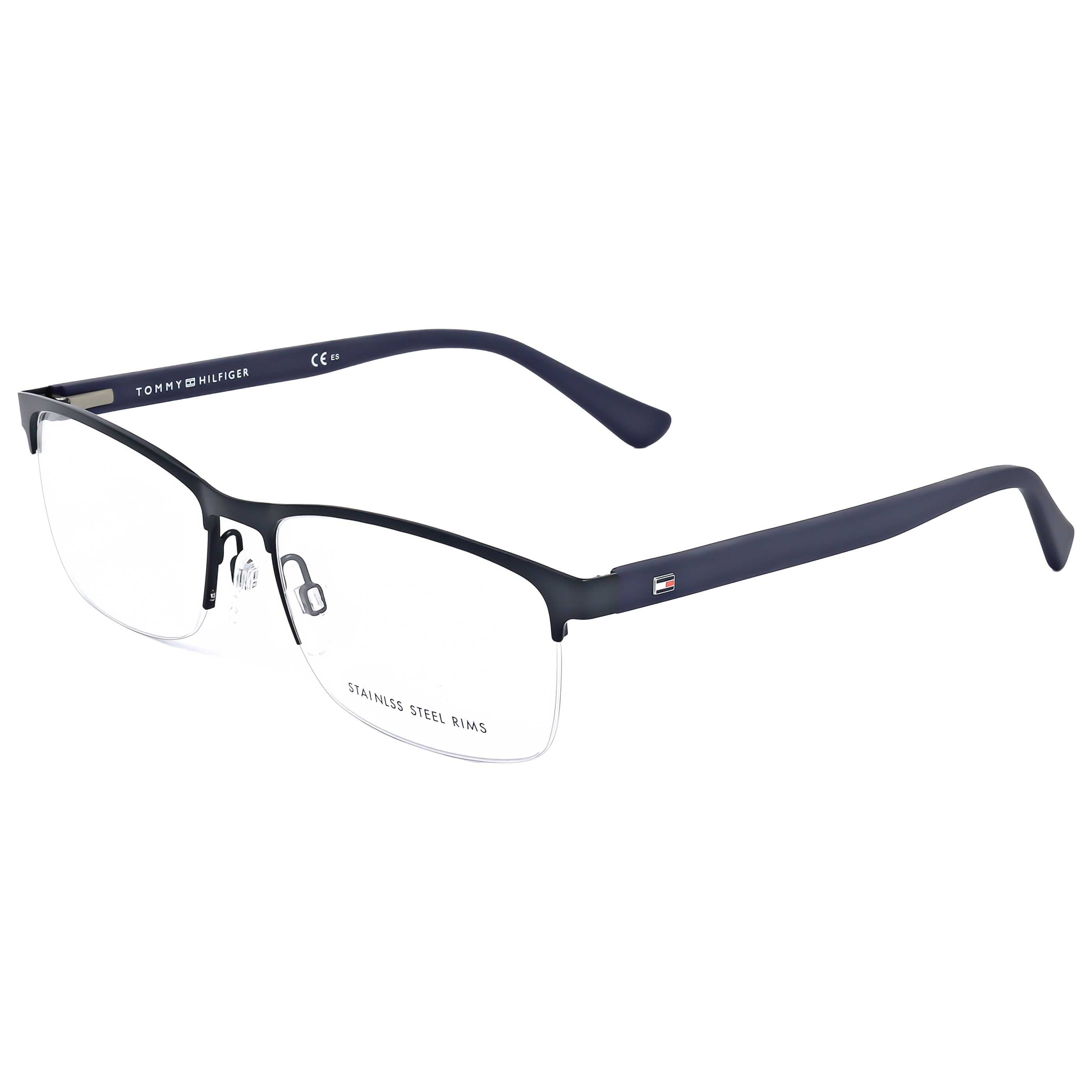 משקפי ראייה Tommy Hilfiger דגם Th1528 לגברים 56 מ״מ בצבע כחול