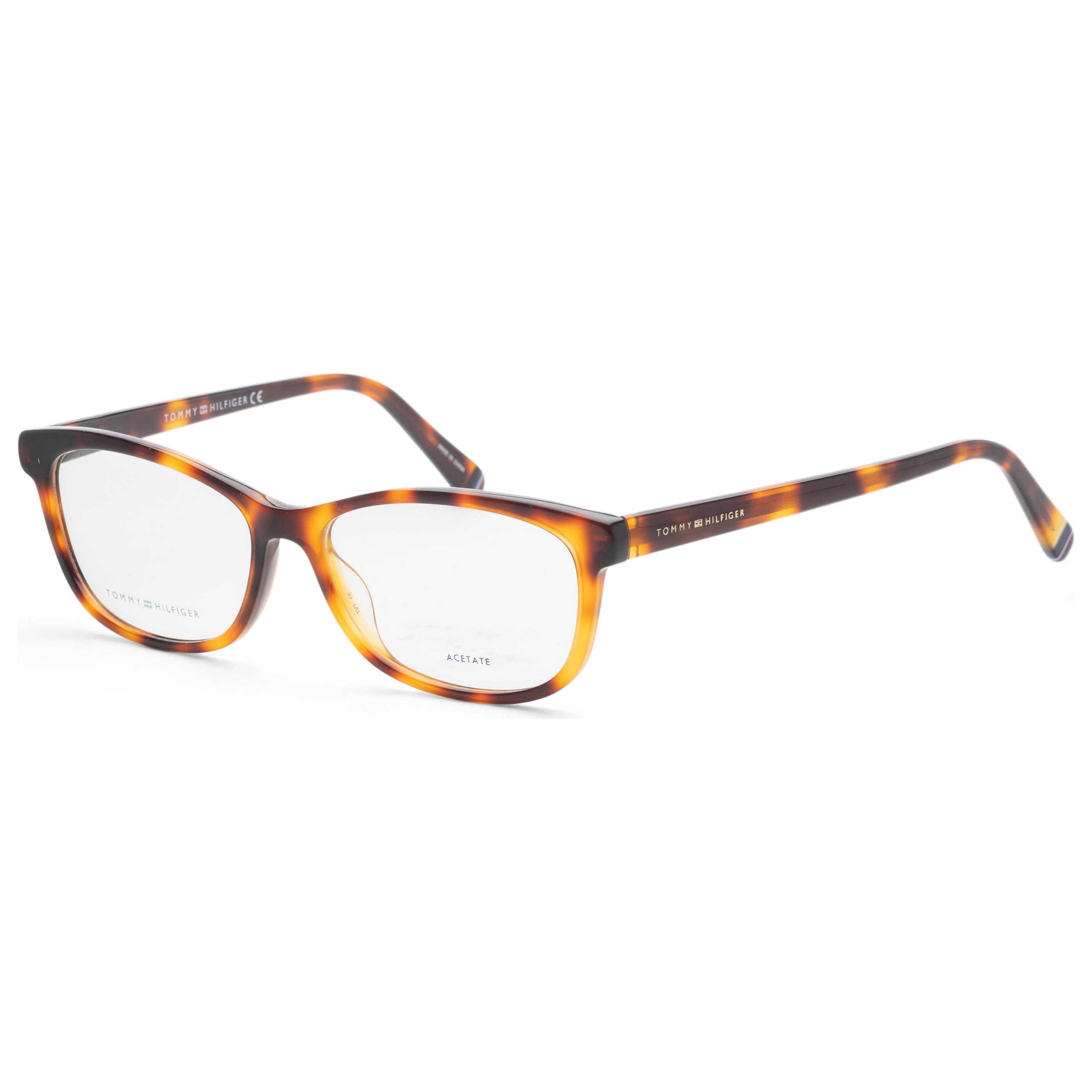משקפי ראייה Tommy Hilfiger דגם Th1682 לנשים 54 מ״מ בצבע הוואנה צהוב