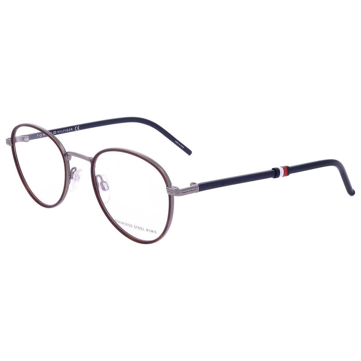 משקפי ראייה Tommy Hilfiger לגברים 50 מ״מ בצבע Ruthenium