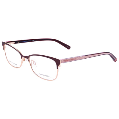משקפי ראייה Tommy Hilfiger לנשים 52 מ״מ בצבע אדום Glitter