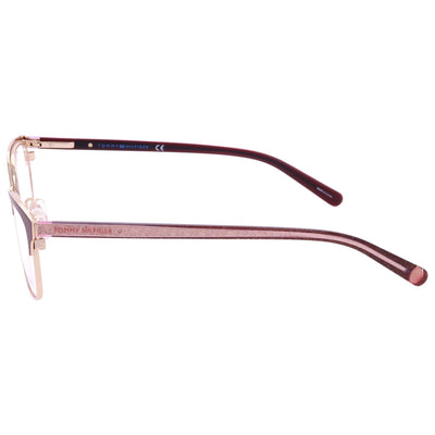 משקפי ראייה Tommy Hilfiger לנשים 52 מ״מ בצבע אדום Glitter