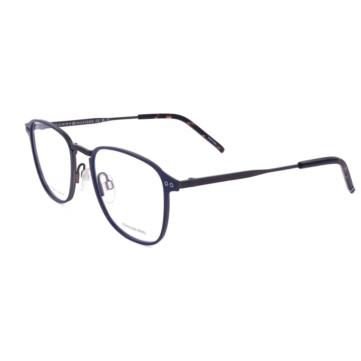 משקפי ראייה Tommy Hilfiger לגברים 52 מ״מ בצבע מט כחול