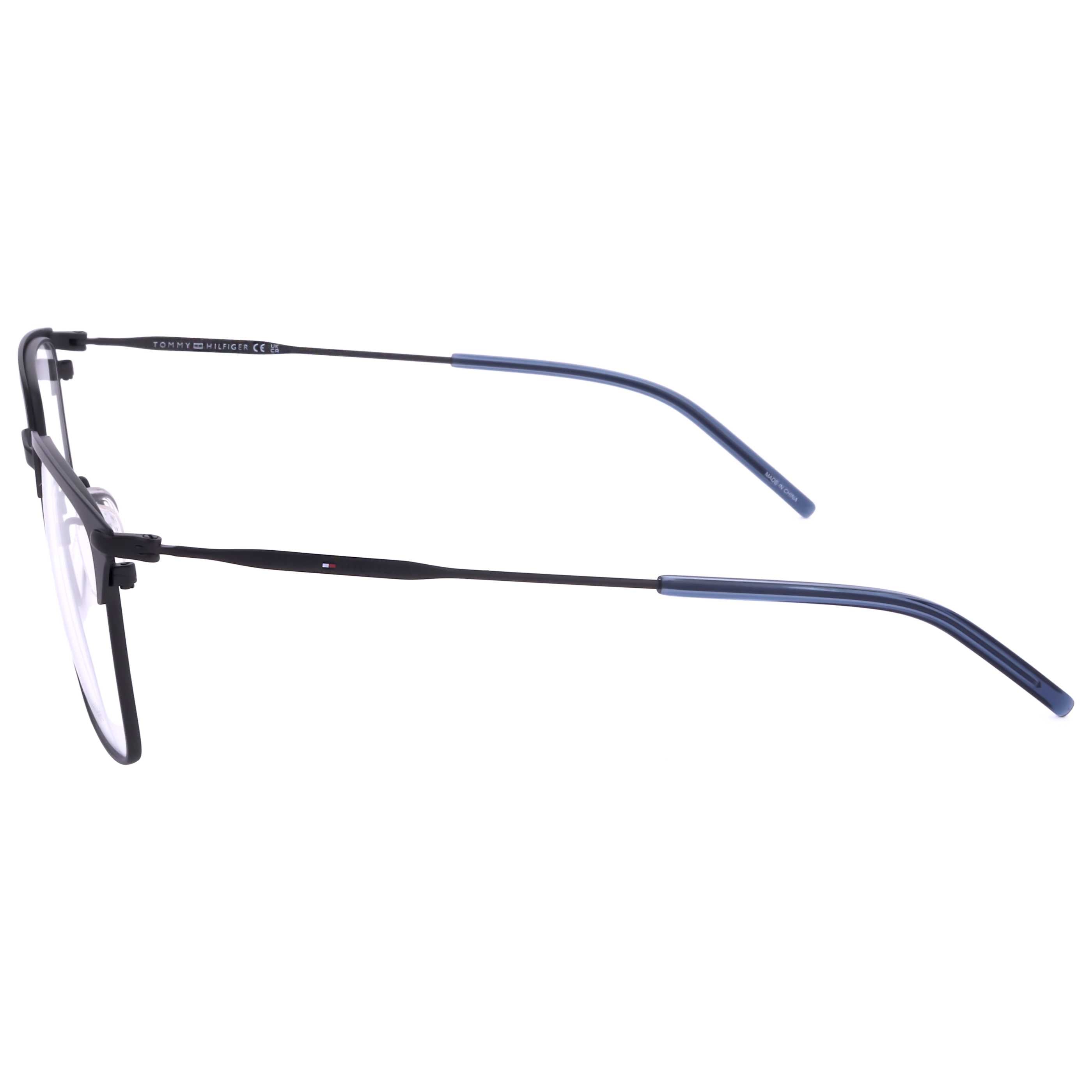 משקפי ראייה Tommy Hilfiger דגם Th2062 לגברים 54 מ״מ בצבע מט רותניום שחור