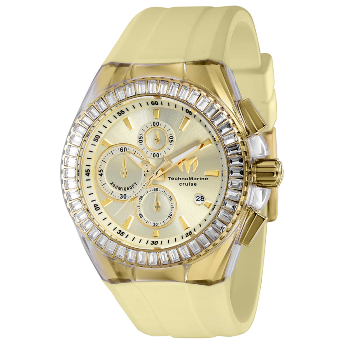 שעון TechnoMarine דגם Cruise Diamond לגברים 45 מ״מ קוורץ