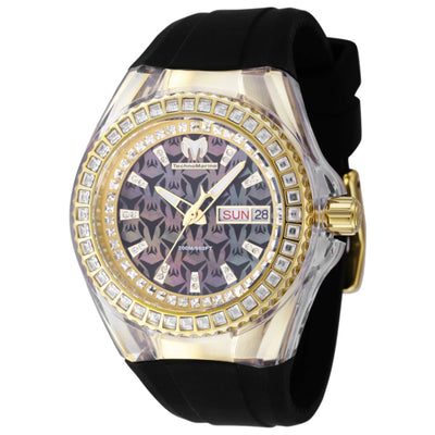 שעון TechnoMarine דגם Cruise Monogram Diamond לנשים 40 מ״מ קוורץ