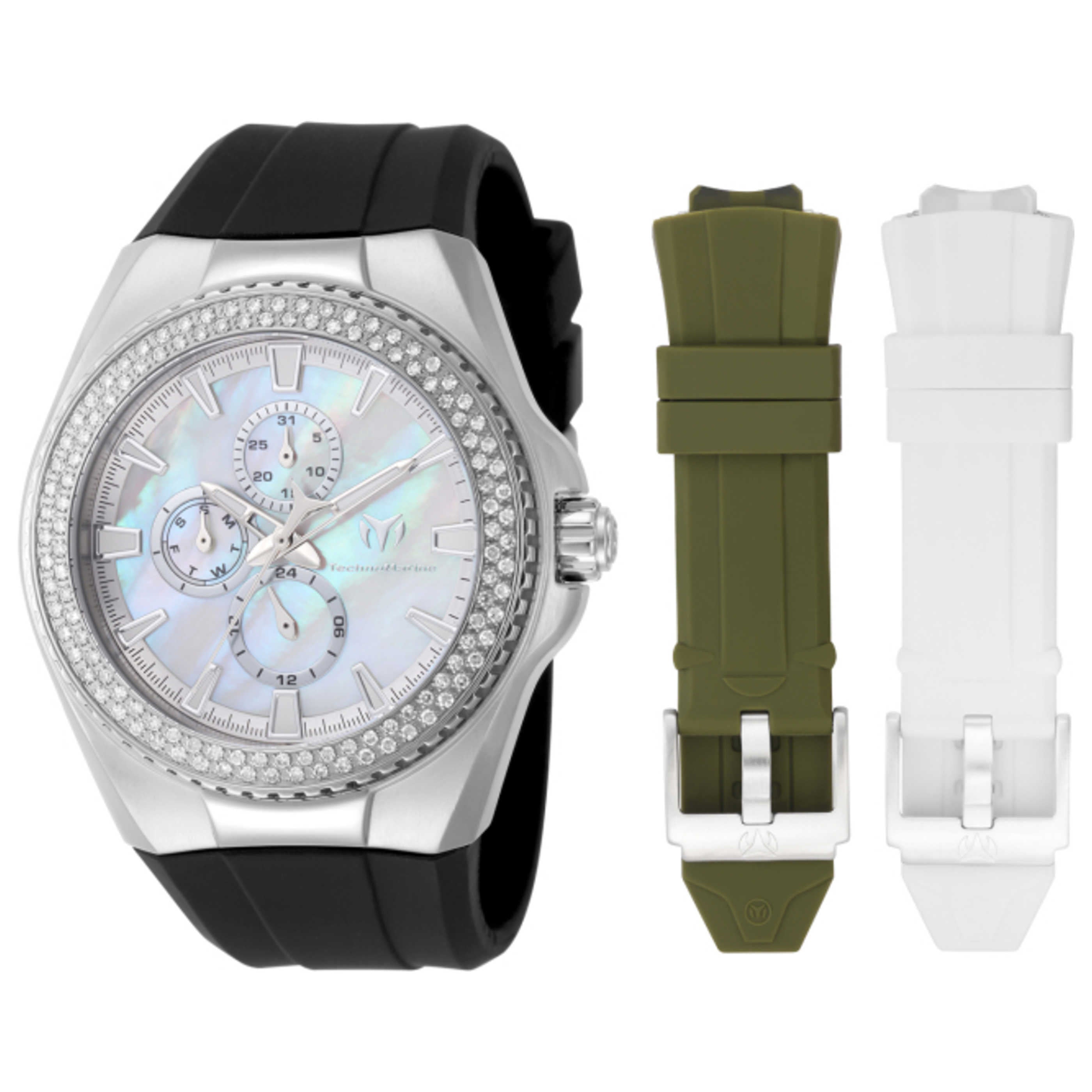 שעון לגבר Cruise Monogram של TechnoMarine, קוורץ, 45 מ״מ