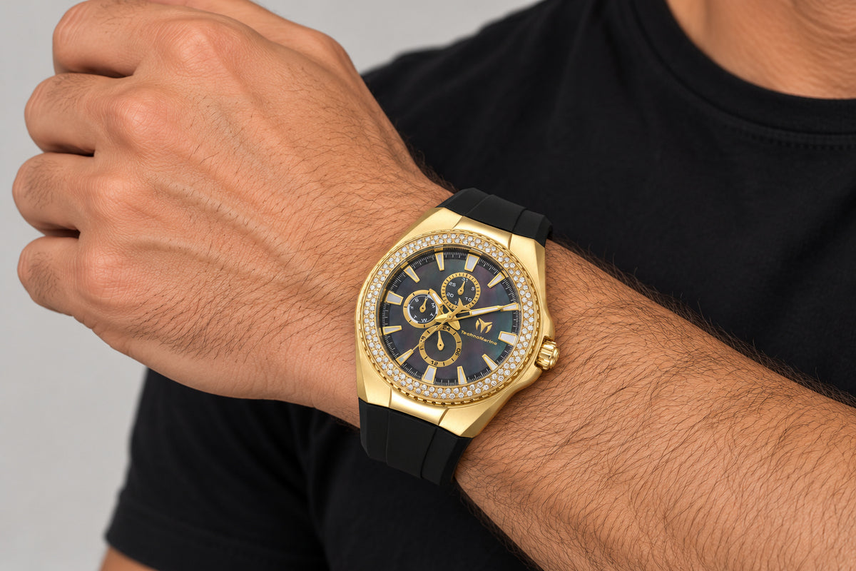 שעון TechnoMarine דגם Cruise Monogram גברים 45 מ״מ קוורץ