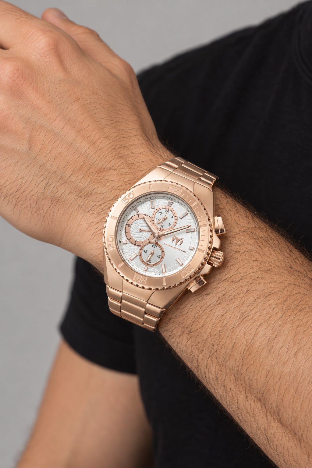 שעון TechnoMarine דגם Manta Ocean לגברים 44.5 מ״מ קוורץ