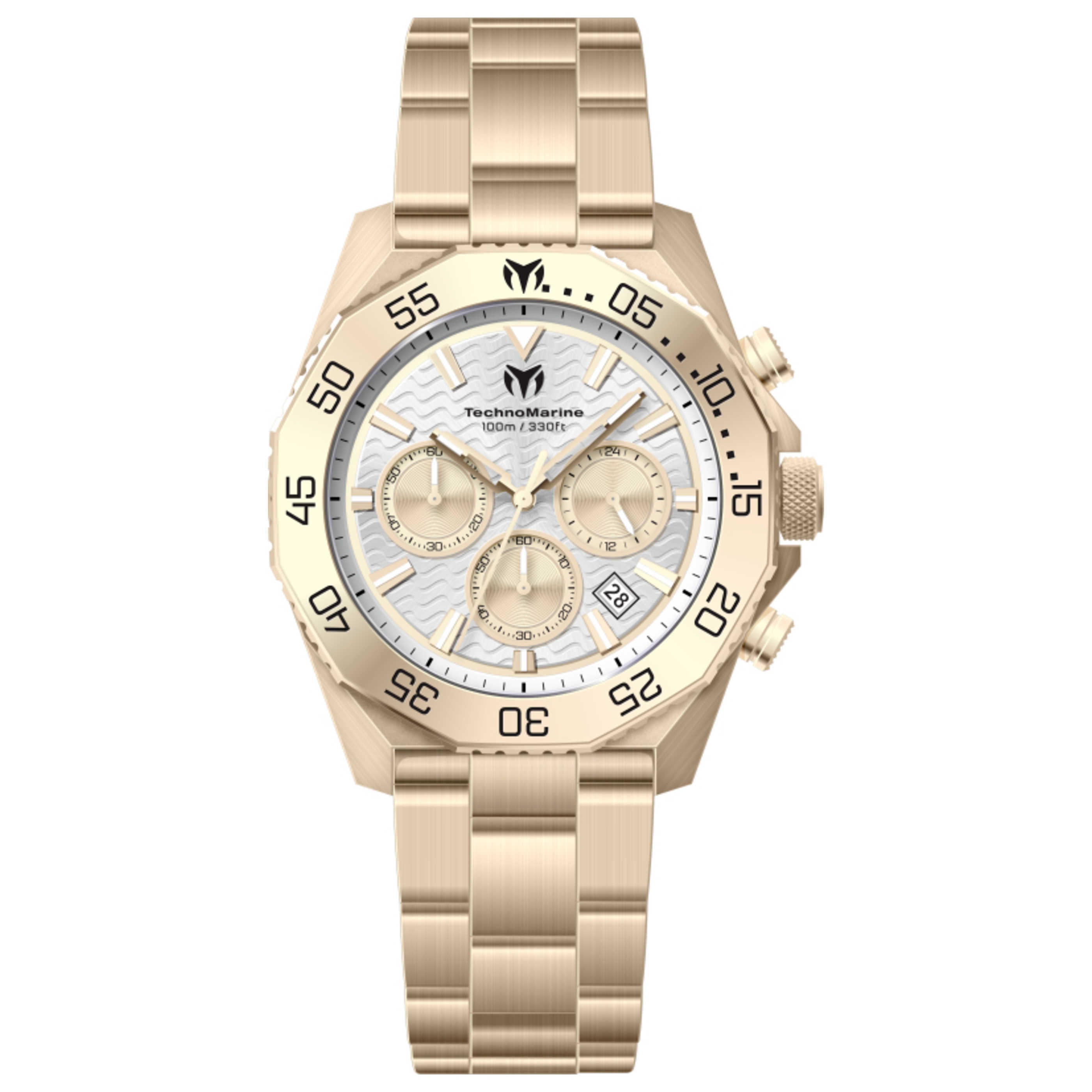 שעון לגבר Mara Vivo של TechnoMarine, קוורץ, 44 מ״מ