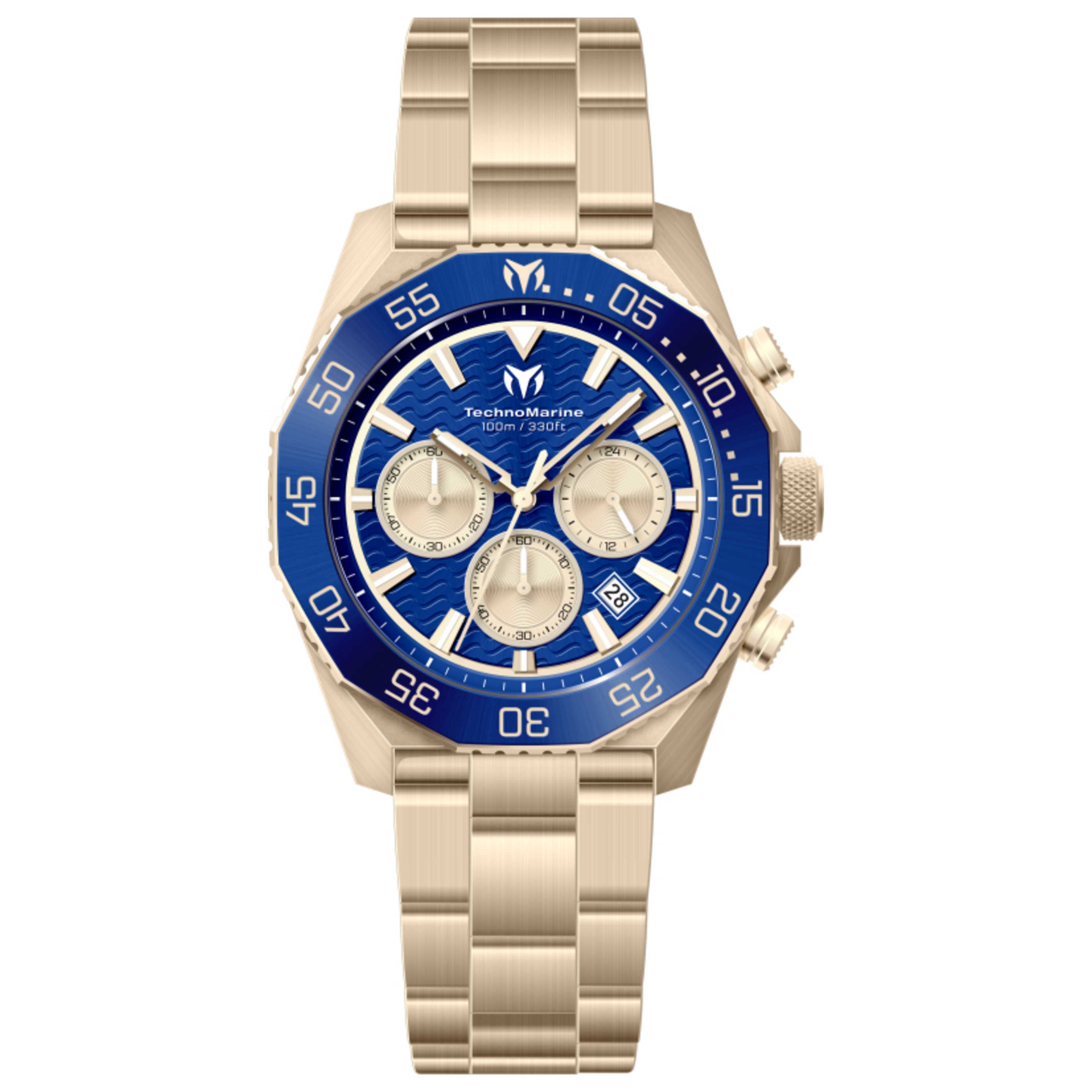 שעון לגבר Mare Vivo של TechnoMarine, קוורץ, 44 מ״מ