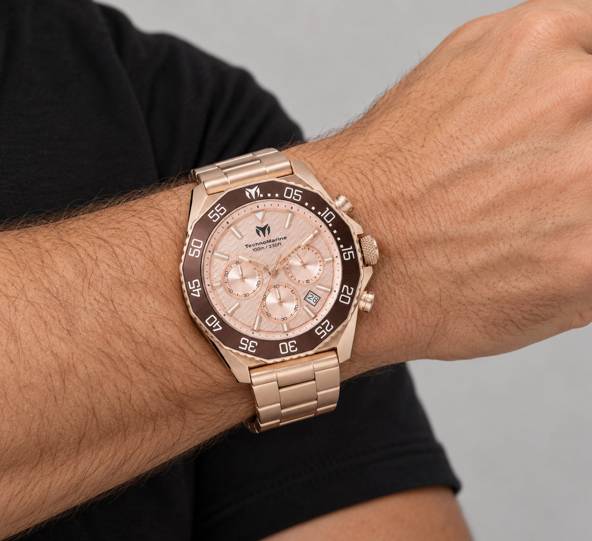 שעון Technomarine דגם Mara Vivo לגברים 44 מ״מ קוורץ