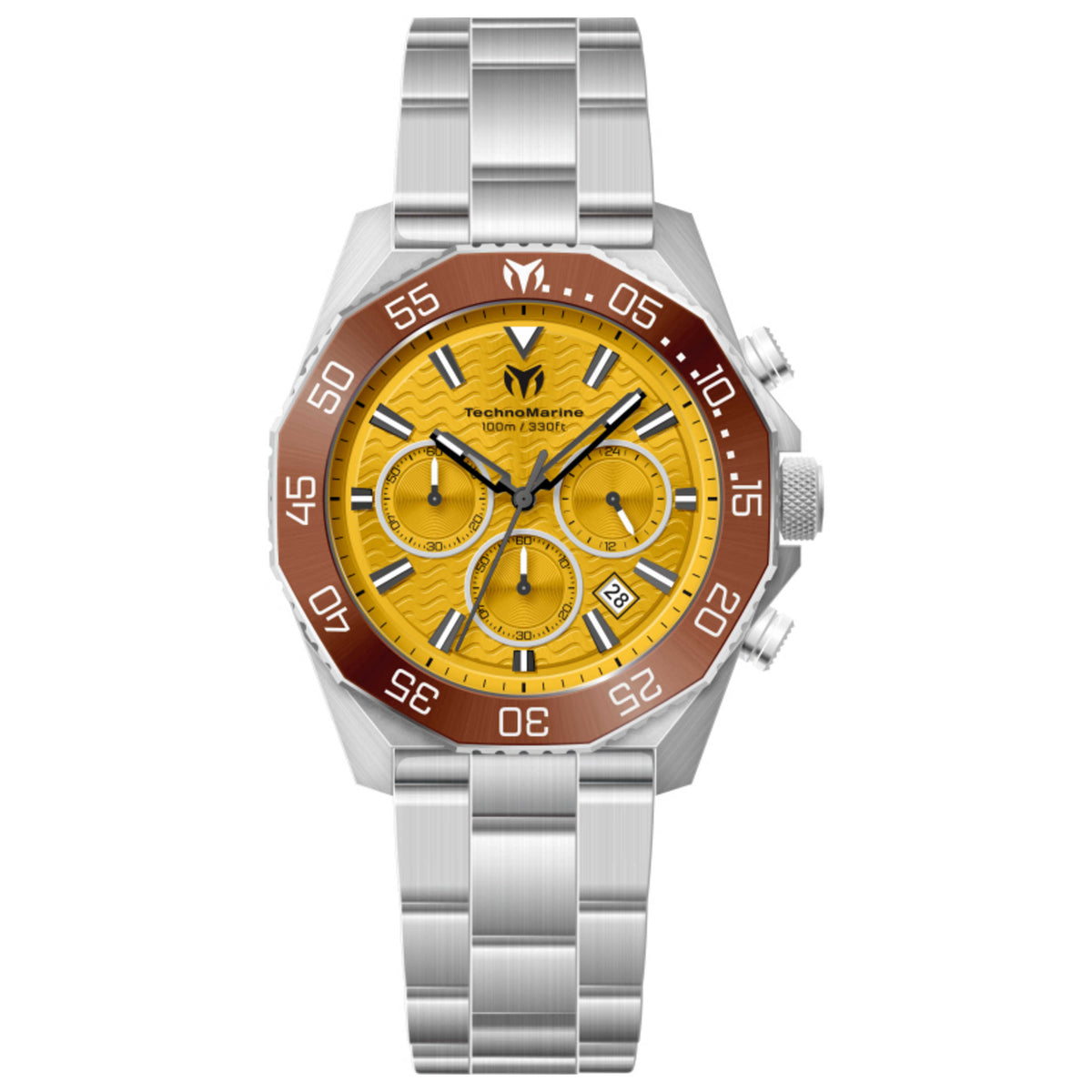 שעון TechnoMarine מסדרת Mara Vivo לגברים 44 מ״מ קוורץ