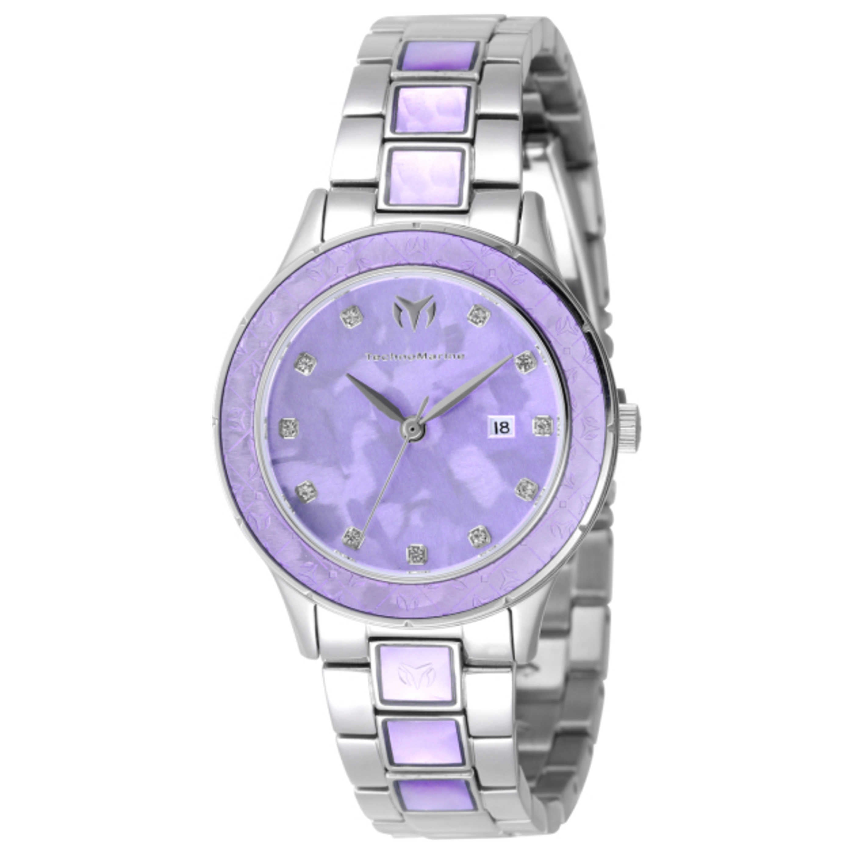 שעון לאישה Seafoam Glow של TechnoMarine, קוורץ, 33 מ״מ