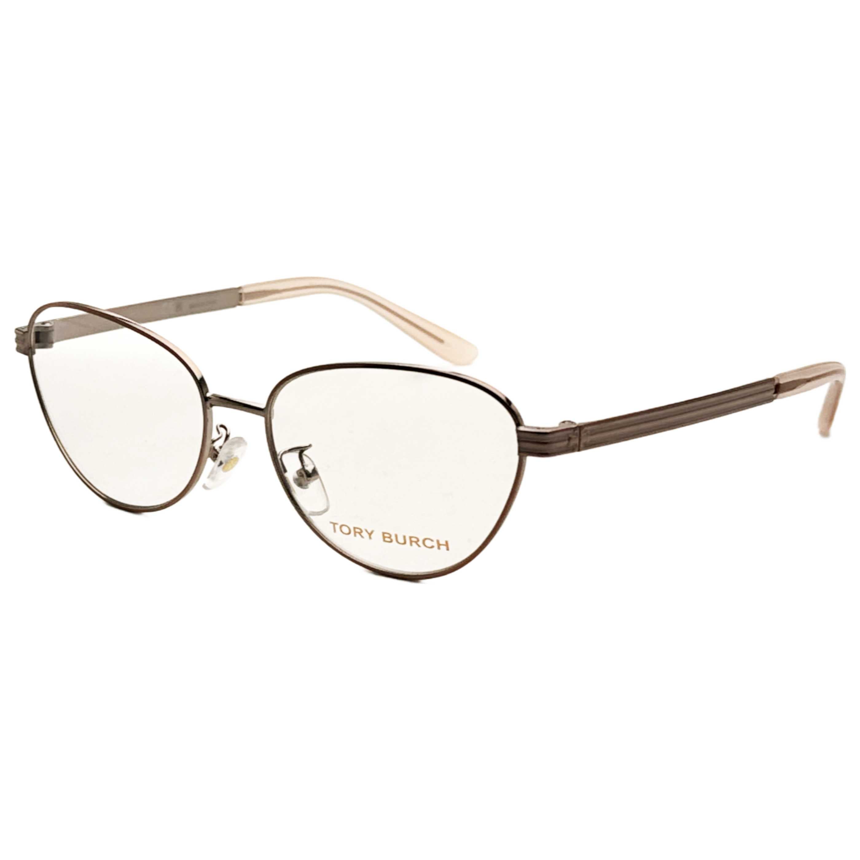 משקפי ראייה Tory Burch דגם Fashion לנשים 53 מ״מ בצבע רוז גולד מבריק