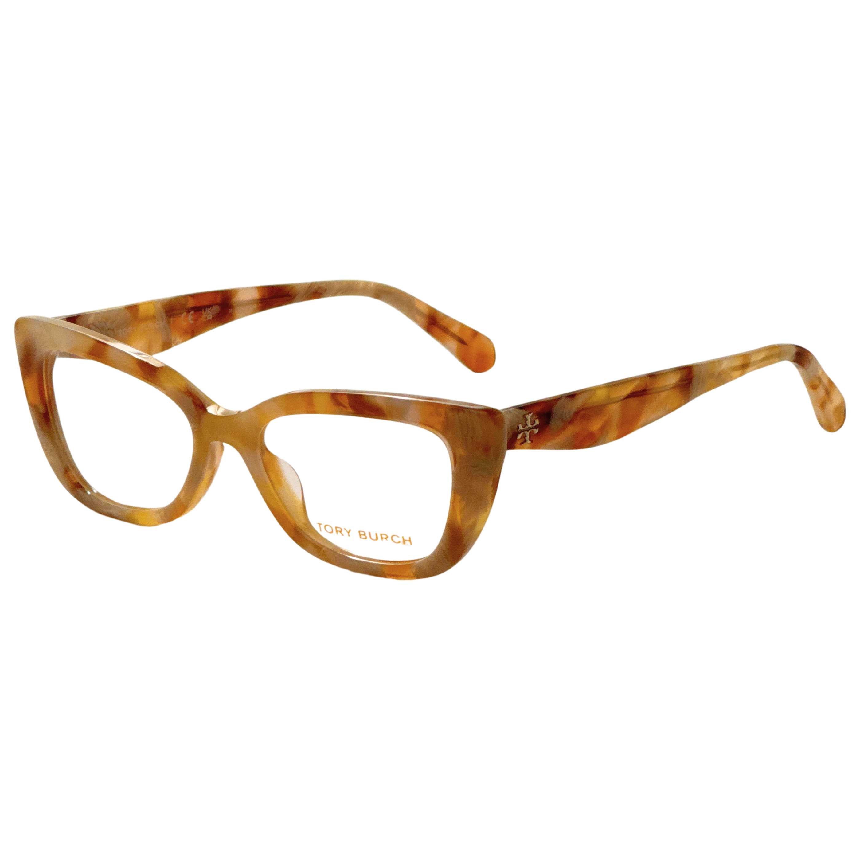 משקפי ראייה Tory Burch דגם Ty2155U לנשים 52 מ״מ בצבע Honey שריון צב