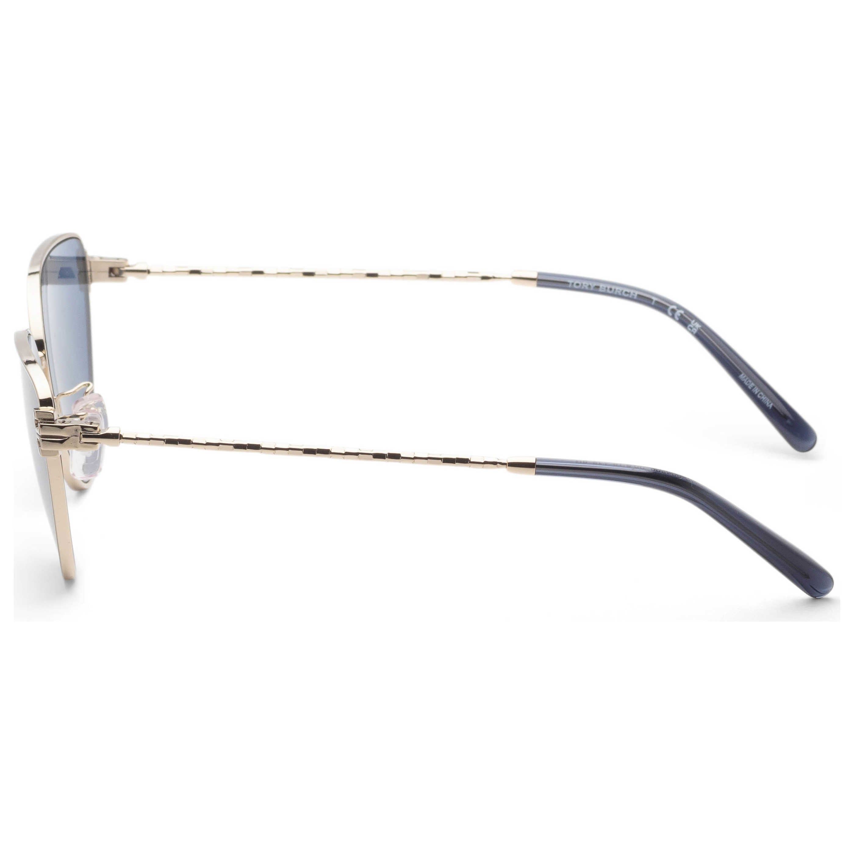 משקפי שמש Tory Burch דגם Ty6110 לנשים 56 מ״מ בצבע Light זהב