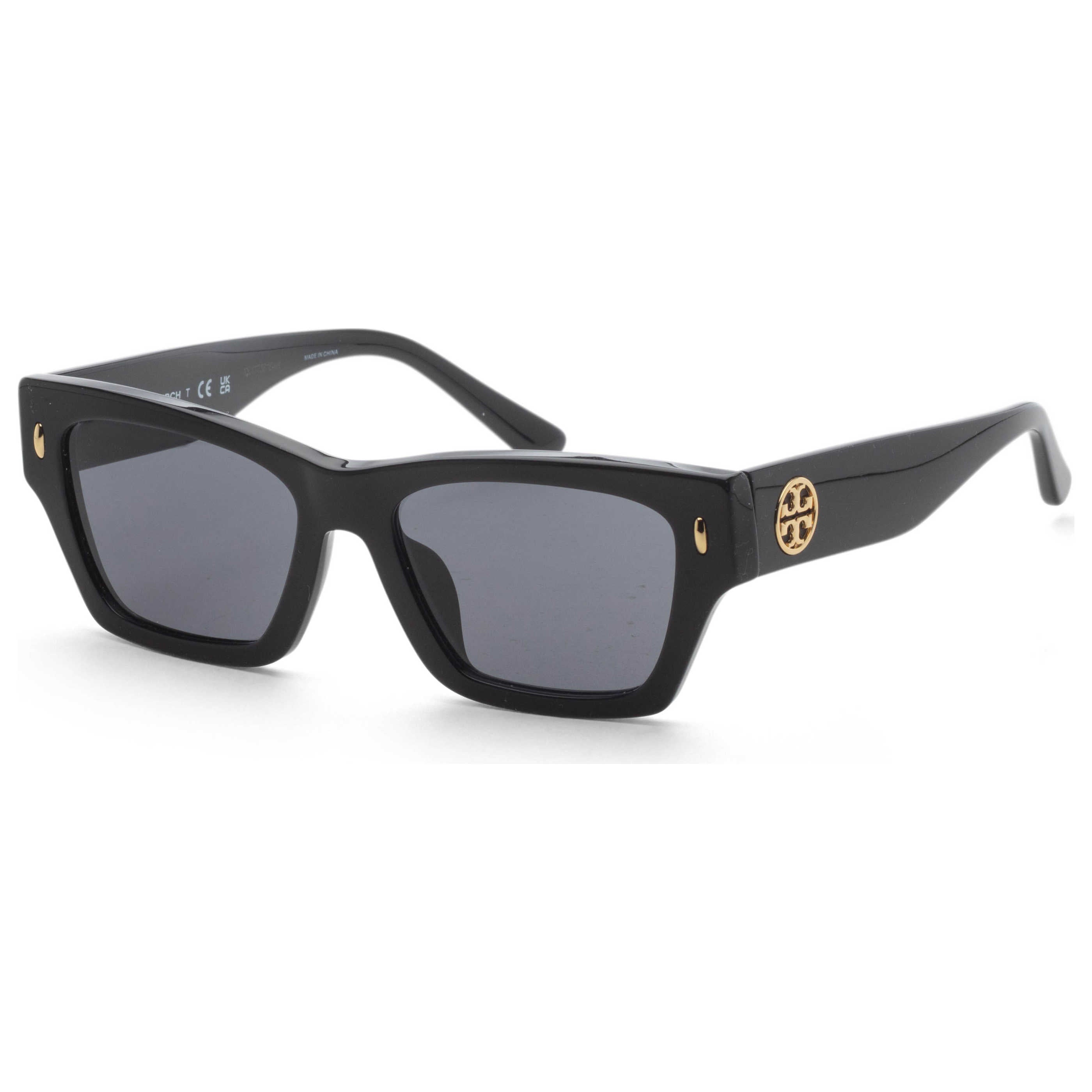 משקפי שמש Tory Burch דגם Ty7169U לנשים 52 מ״מ בצבע שחור